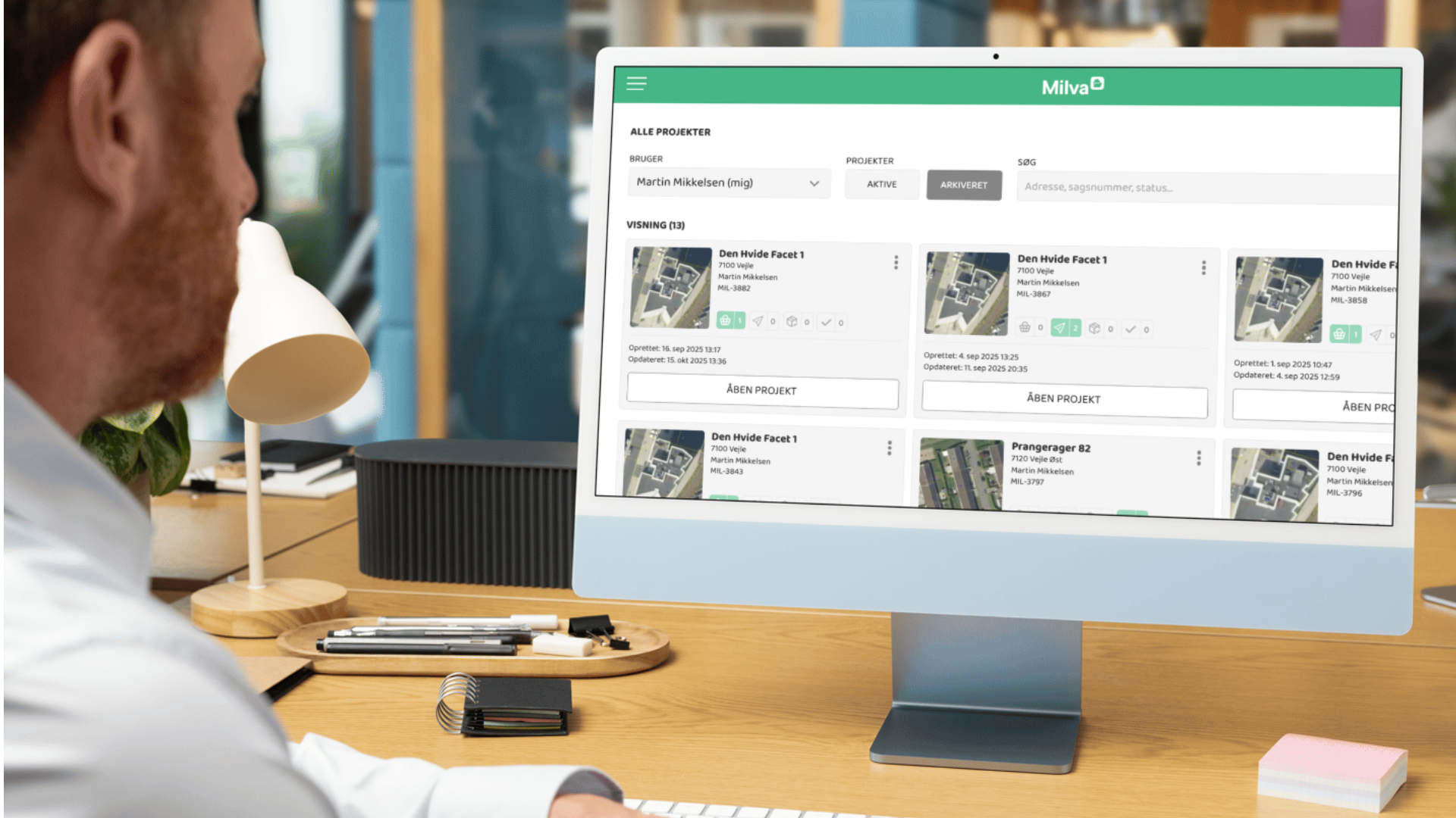 All projects overview Milva