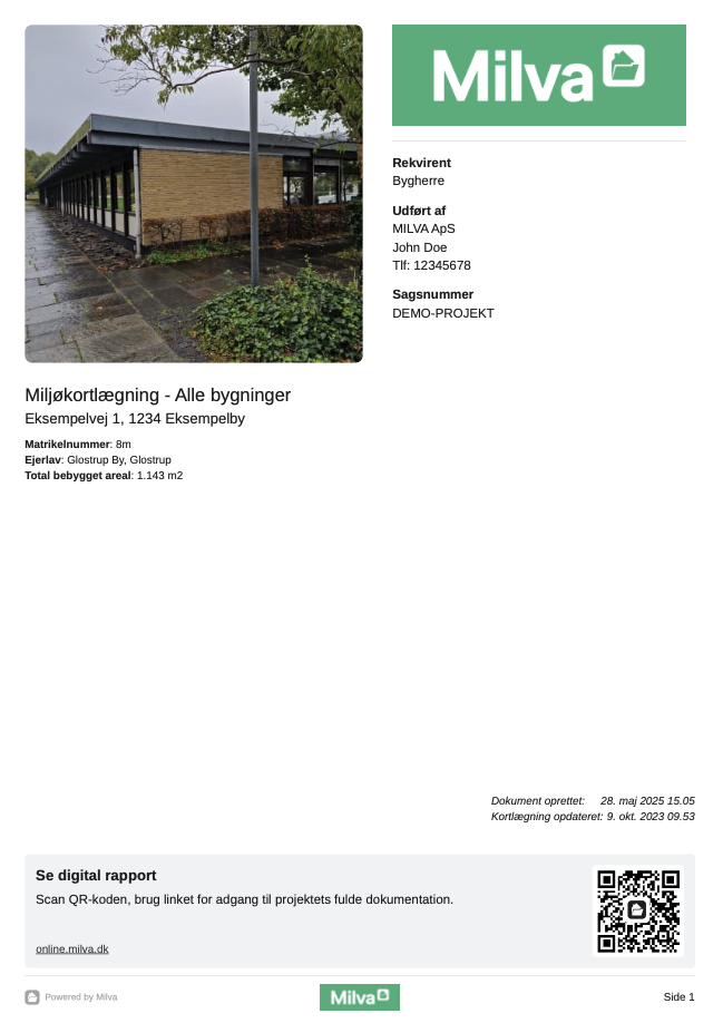 Færdig rapport udsnit Færdig rapport udsnit